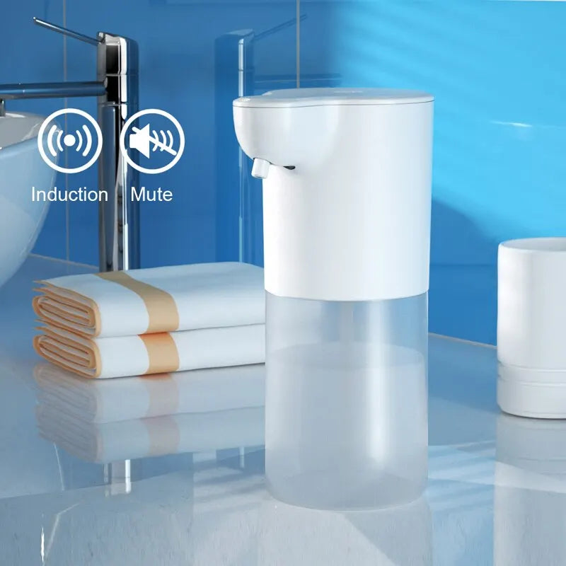 350ML Touchless Automatic Soap Foam Dispenser USB Rechargeable Foam