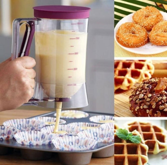 Batter Dispenser – Ideal for Pancakes, Cupcakes, Muffins & More